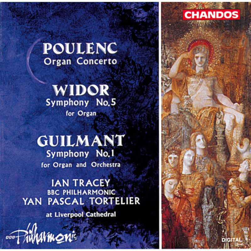 Francis Poulenc, Charles-Marie Widor, Alexandre Guilmant – Ian Tracey, BBC Philharmonic, Yan Pascal Tortelier – Guilmant/Widor/Poulenc: Organ Concertos (CD, Album) (Very Good Plus (VG+))