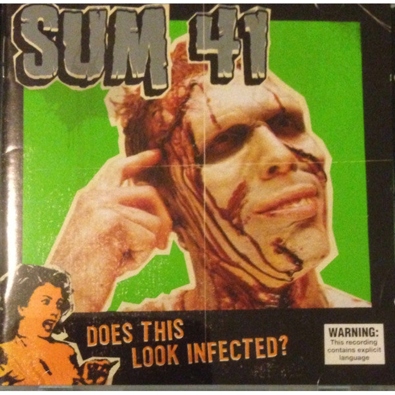 Sum 41 – Does This Look Infected? (CD, Album + DVD) (Good Plus (G+))
