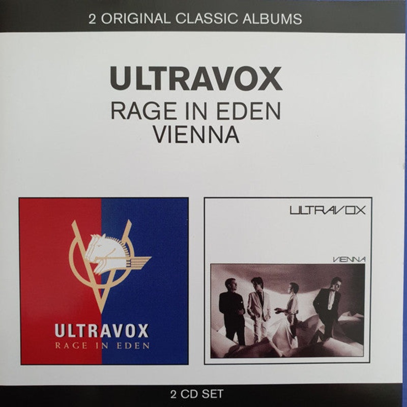 Ultravox – Rage In Eden / Vienna (CD, Album, RM + CD, Album, Enh, RM + Comp, RE) (Very Good (VG))
