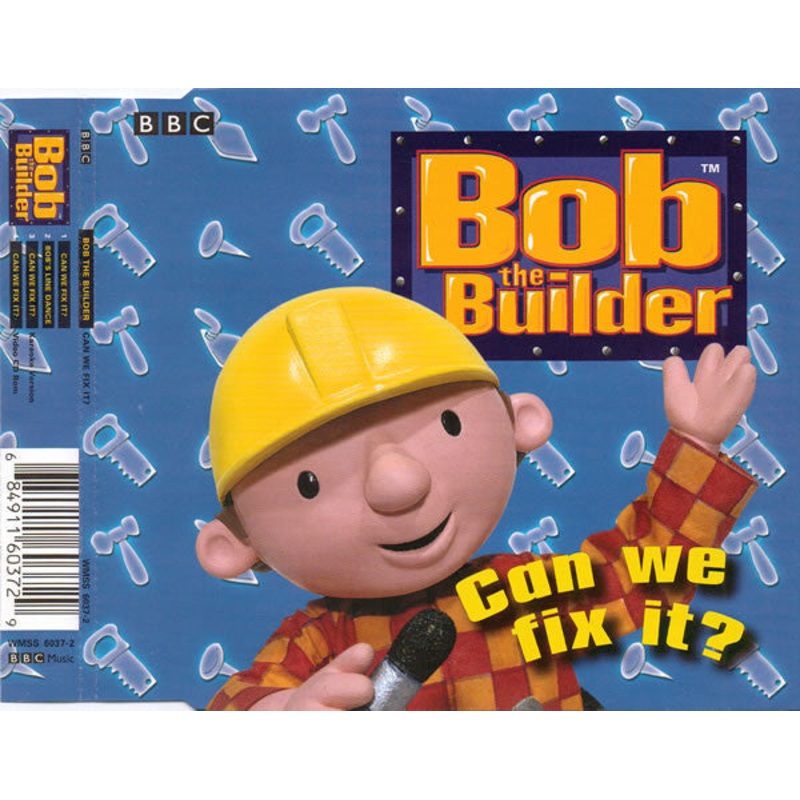 Bob The Builder – Can We Fix It? (CD, Single, Enh) (Good Plus (G+))