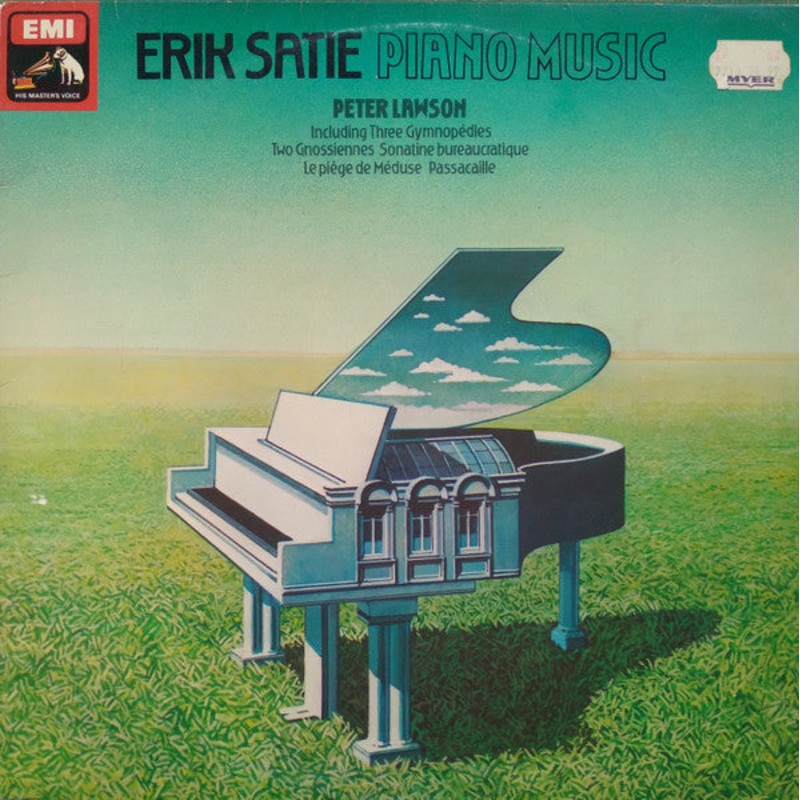 Erik Satie, Peter Lawson – Piano Music (LP, Album) (Very Good Plus (VG+))
