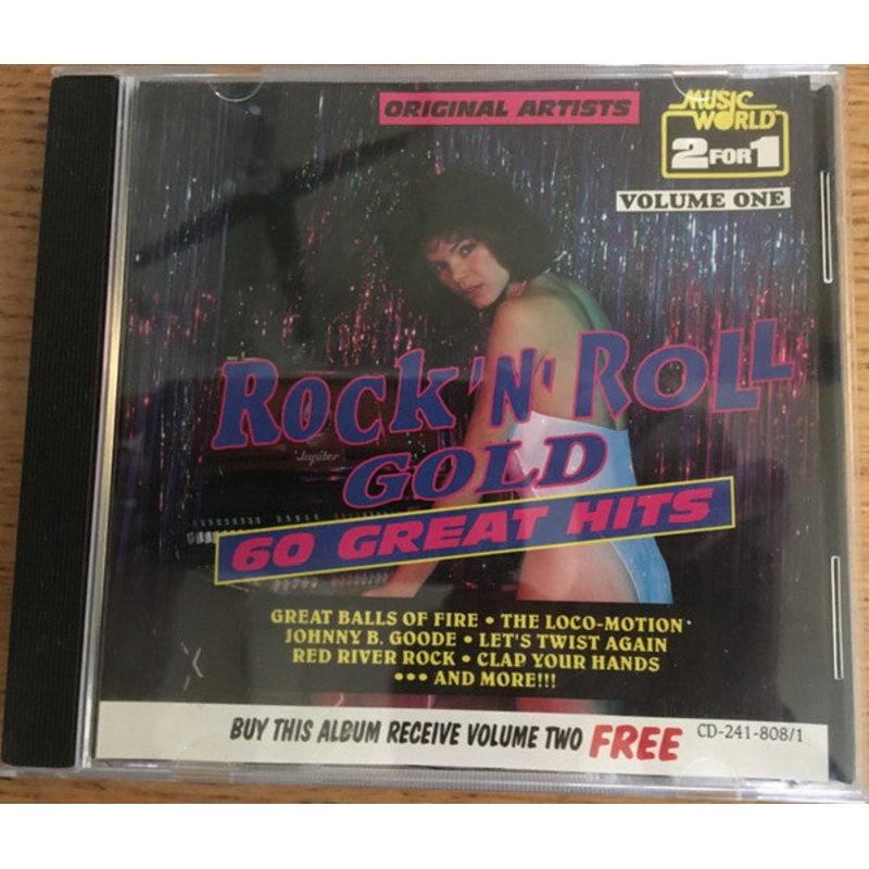 Various – Rock ‘N’ Roll Gold – Volume 1 (CD, Comp) (Very Good Plus (VG+))