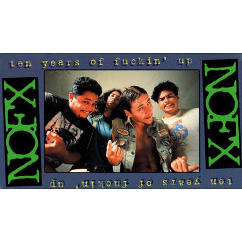 NOFX – Ten Years Of Fuckin’ Up (VHS, NTSC) (Very Good Plus (VG+))