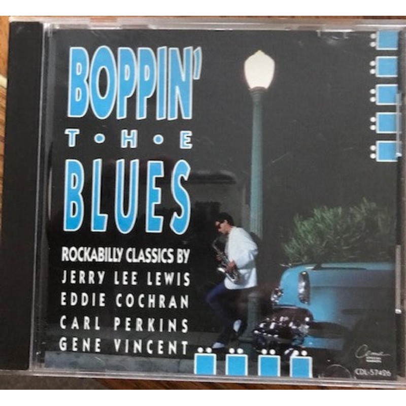 Various – Boppin’ The Blues (CD, Comp) (Very Good Plus (VG+))