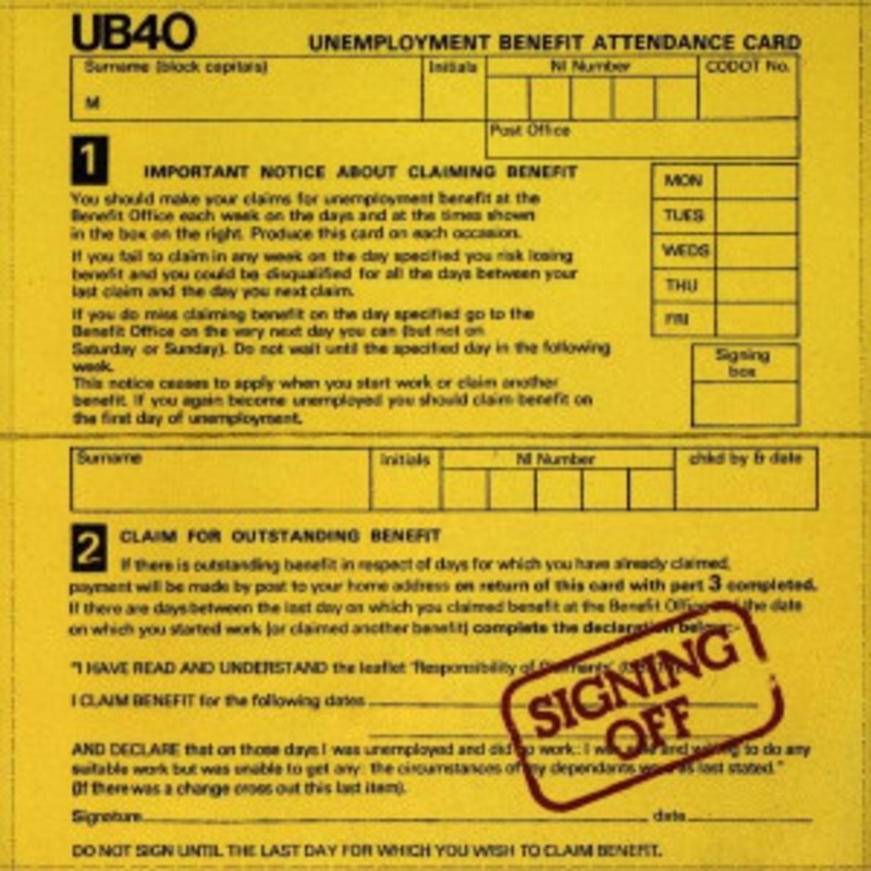 UB40 – Signing Off