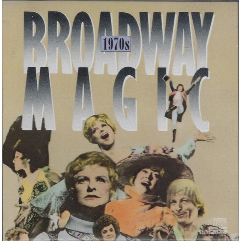 Various – Broadway Magic: 1970s (CD, Comp, RM) (Very Good Plus (VG+))