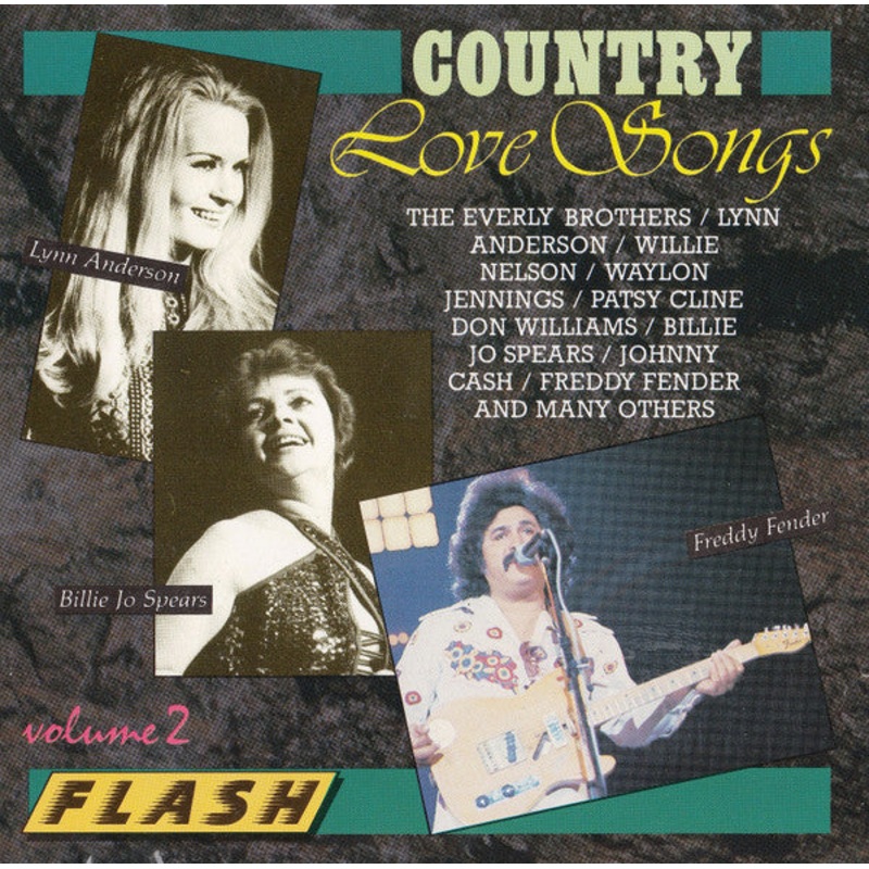 Various – Country Love Songs Volume 2 (CD, Comp) (Very Good Plus (VG+))