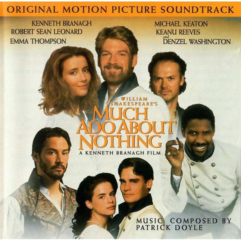 Patrick Doyle – Much Ado About Nothing (Original Motion Picture Soundtrack) (CD, Album) (Good Plus (G+))