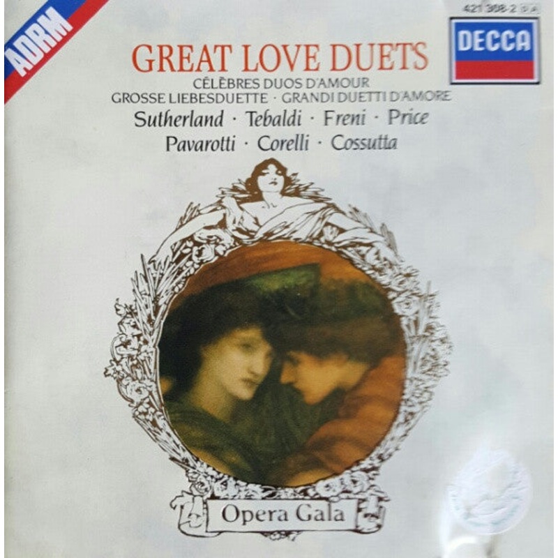Various – Great Love Duets  Clbres Duos D’Amour  Grosse Liebesduette  Grandi Duetti D’Amore (CD, Comp) (Very Good Plus (VG+))