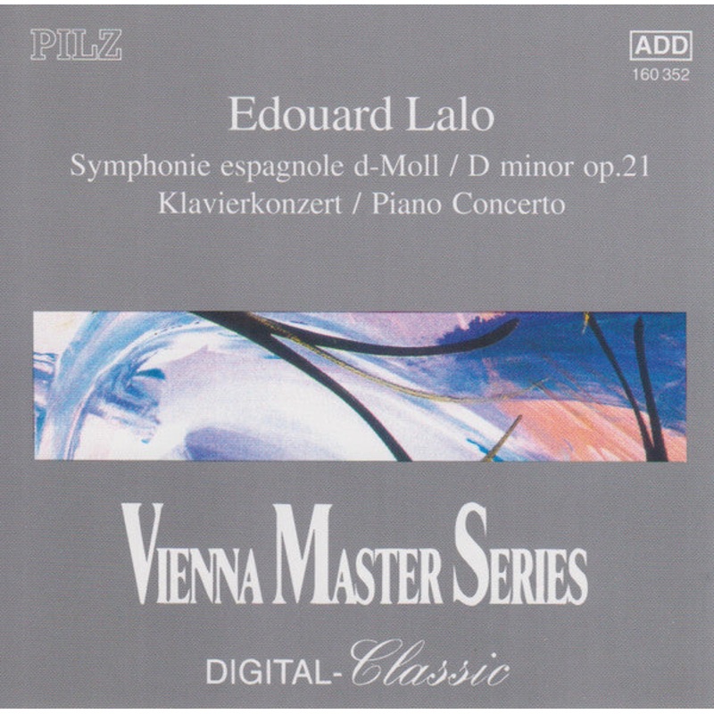 douard Lalo – Symphonic Espagnole D-Moll = D Minor Op, 21 / Klavierkonzert = Piano Concerto (CD, Album) (Very Good Plus (VG+))