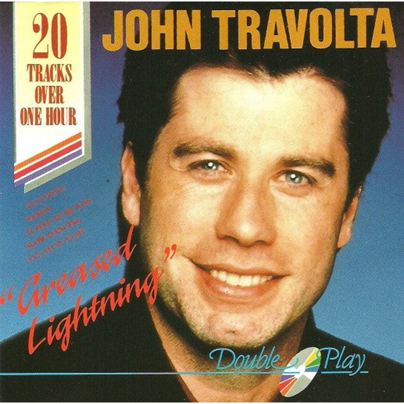 John Travolta – Greased Lightning (CD, Comp) (Very Good Plus (VG+))