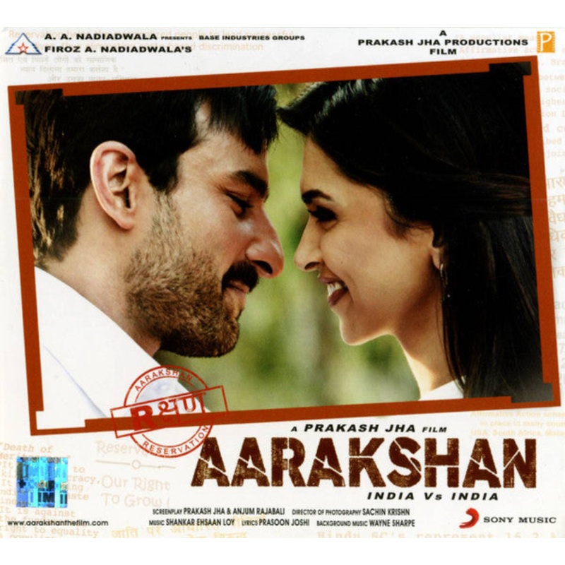 Shankar Ehsaan Loy – Aarakshan (CD-ROM, Album) (Very Good Plus (VG+))