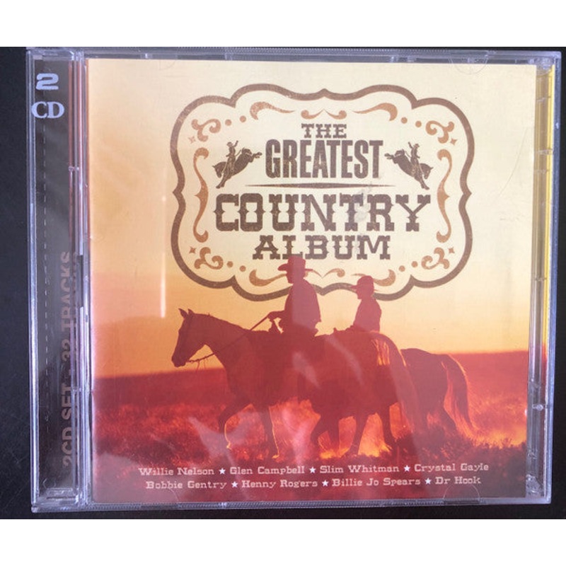 Various – The Greatest Country Album (2xCD, Comp) (Very Good Plus (VG+))