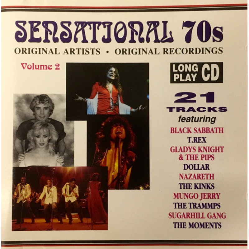 Various – Sensational 70’s Volume Two (CD, Comp) (Very Good Plus (VG+))