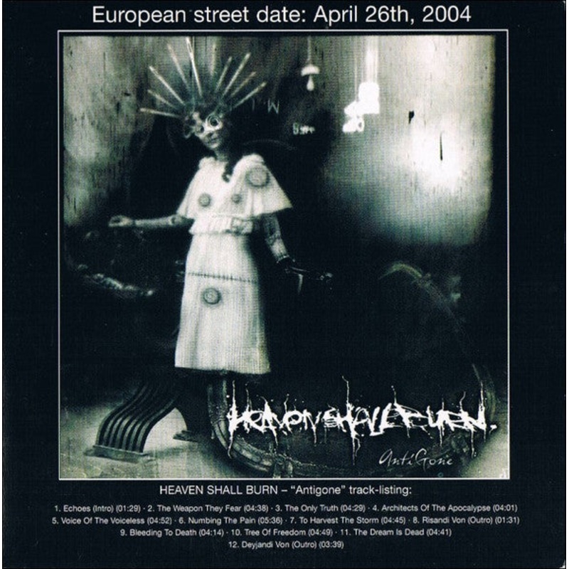 Heaven Shall Burn – Antigone (CD, Album, Promo) (Very Good (VG))