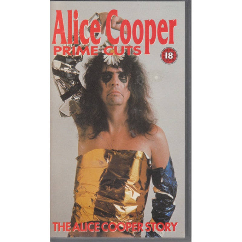 Alice Cooper  – Prime Cuts (VHS, Comp, PAL) (Very Good Plus (VG+))