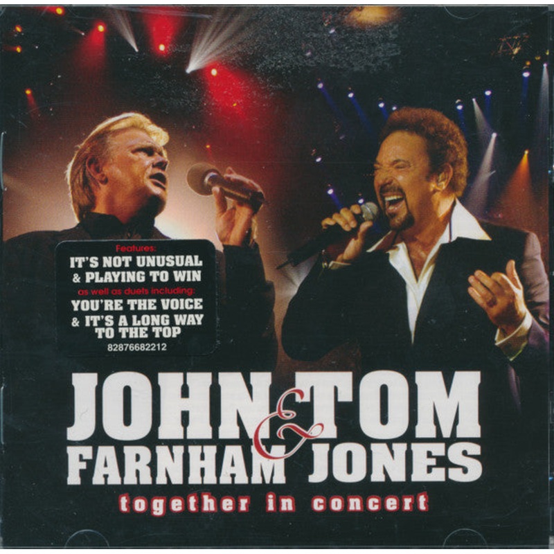John Farnham & Tom Jones – Together In Concert (CD, Album) (Very Good Plus (VG+))