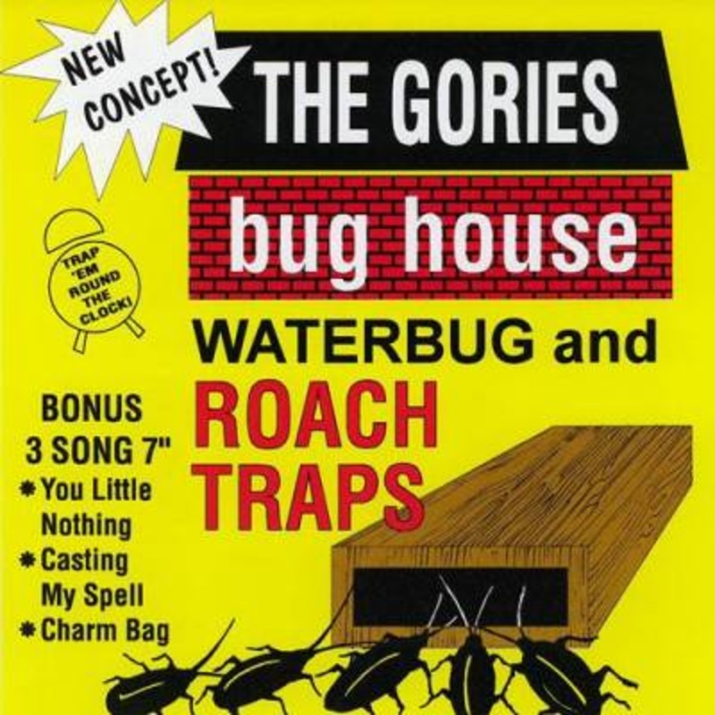 The Gories – Bug House Waterbug And Roach Traps (Yellow Vinyl)