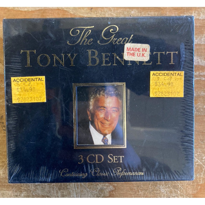 Tony Bennett – The Great Tony Bennett (3xCD, Comp + Box) (Very Good Plus (VG+))