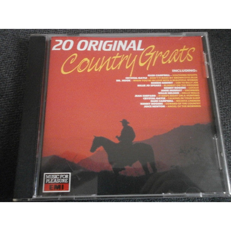 Various – 20 Original Country Greats (CD, Comp) (Very Good Plus (VG+))