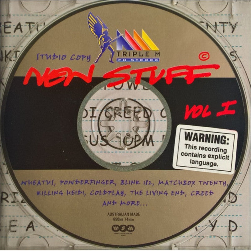 Various – Triple M’s New Stuff Vol 1 (CD, Comp) (Very Good Plus (VG+))