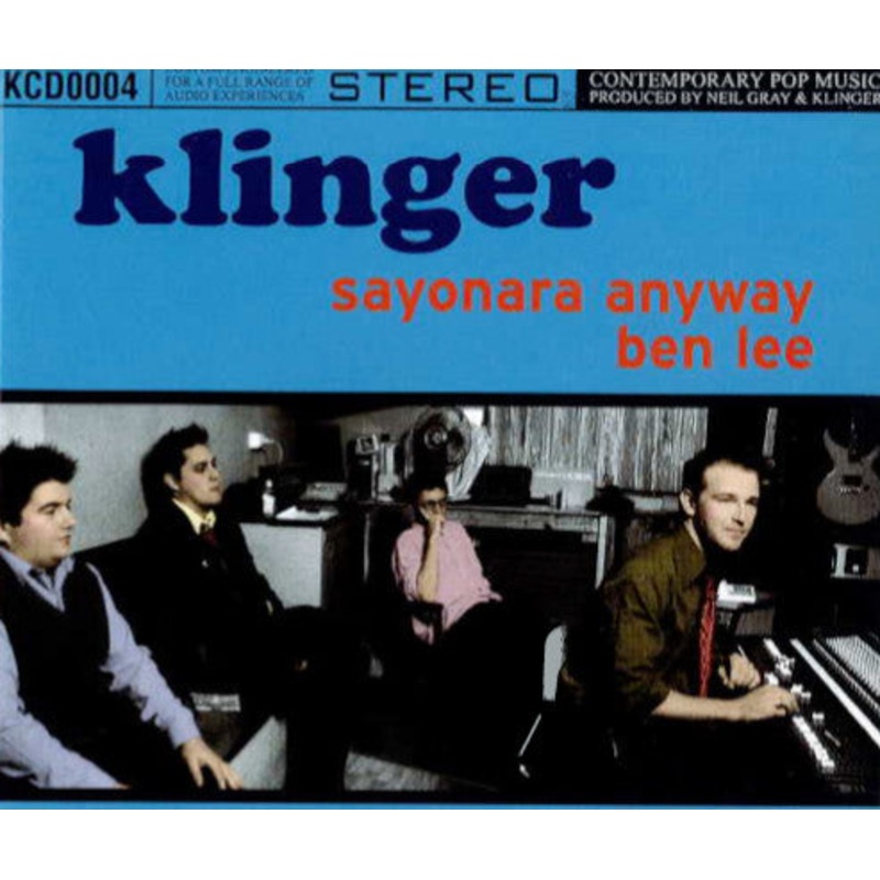 Klinger – Sayonara Anyway/Ben Lee (CD, Single) (Very Good Plus (VG+))