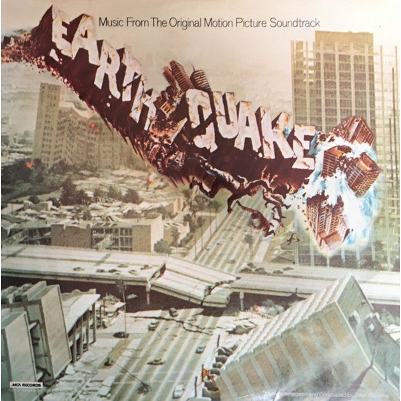 John Williams  – Earthquake (Music From The Original Motion Picture Soundtrack) (LP, Album) (Very Good Plus (VG+))