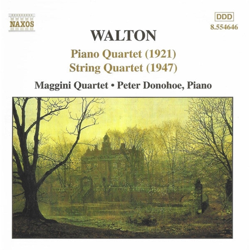 Walton* – Maggini Quartet*, Peter Donohoe – Piano Quartet (1921) – String Quartet (1947) (CD, Album) (Very Good (VG))