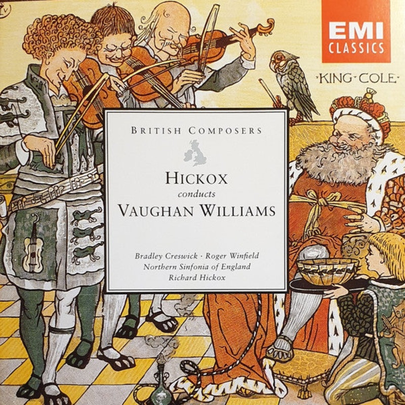 Richard Hickox conducts Vaughan Williams*  Bradley Creswick, Roger Winfield , Northern Sinfonia Of England* – Hickox Conducts Vaughan Williams (2xCD, Comp) (Good Plus (G+))