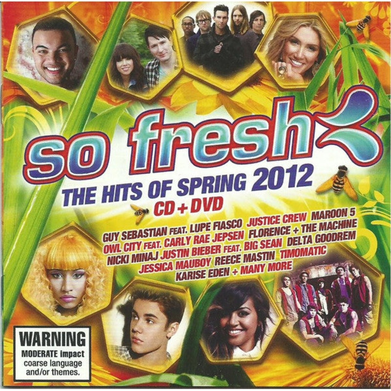 Various – So Fresh: The Hits Of Spring 2012 CD+DVD (CD, Comp + DVD, Comp, PAL) (Very Good (VG))