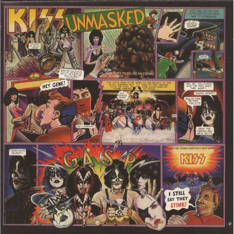 KISS – Unmasked (CD, Album, RE, RM, DAD) (Near Mint (NM or M-))