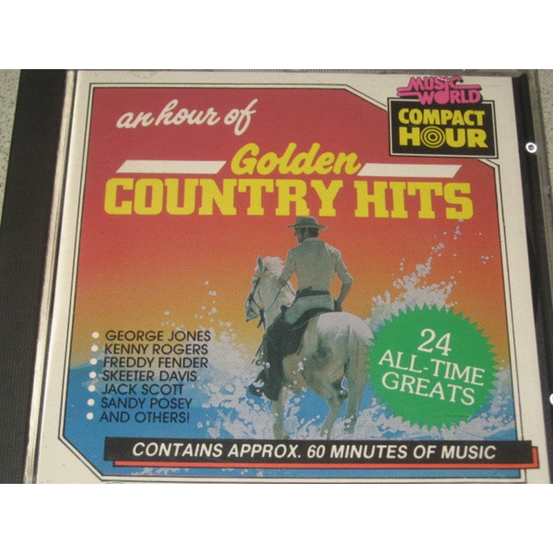 Various – An Hour Of Golden Country Hits (CD, Comp) (Very Good (VG))