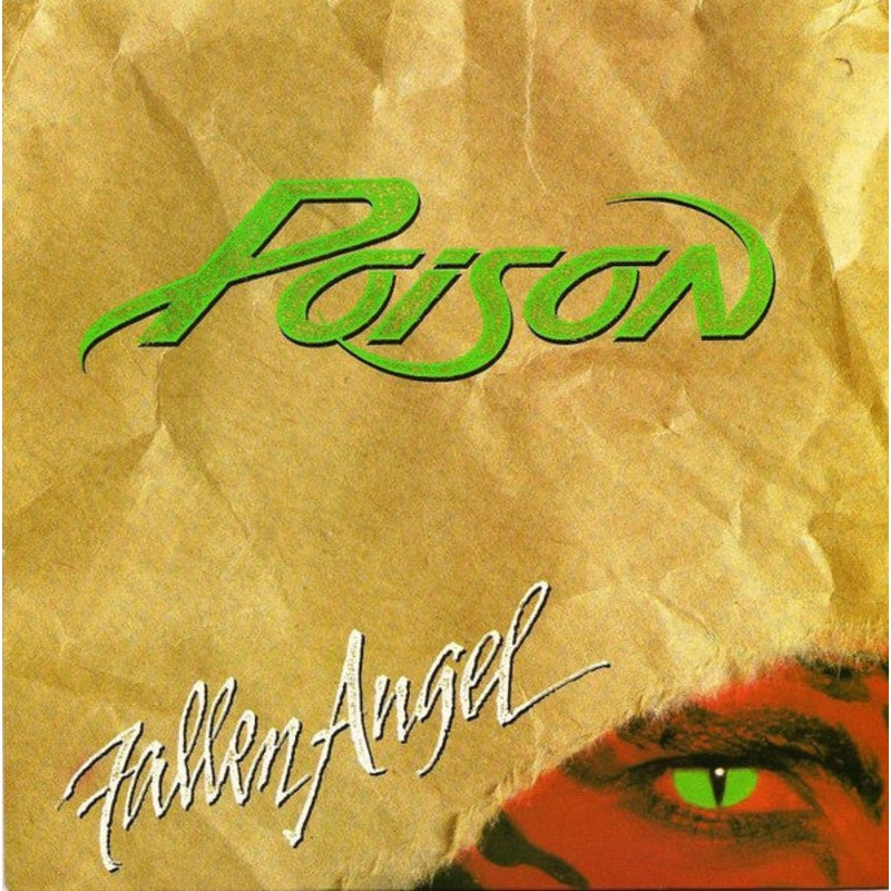 Poison  – Fallen Angel (7, Single) (Very Good Plus (VG+))