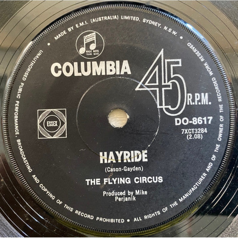 The Flying Circus – Hayride (7, Single) (Very Good Plus (VG+))
