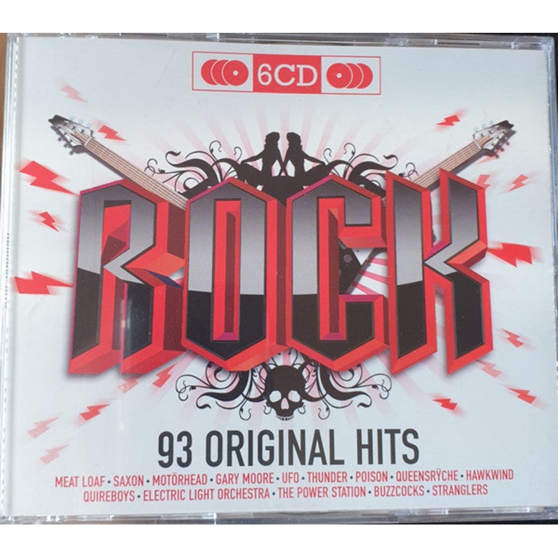Various – Rock (93 Original Hits) (6xCD, Comp) (Mint (M))