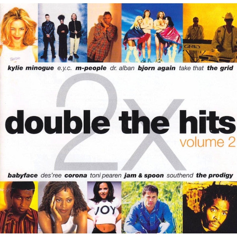 Various – Double The Hits Volume 2 (2xCD, Comp) (Fair (F))