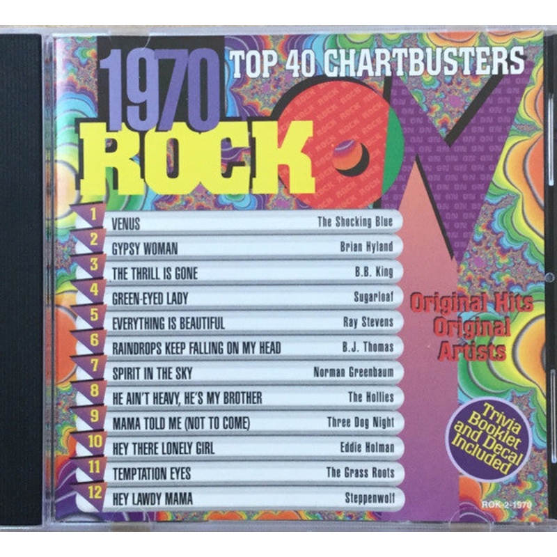 Various – Rock On 1970 (CD, Comp) (Very Good Plus (VG+))