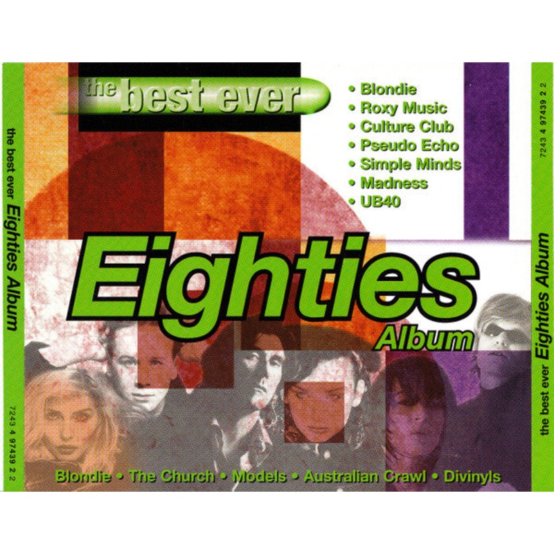 Various – The Best Ever Eighties Album (2xCD, Comp) (Fair (F))