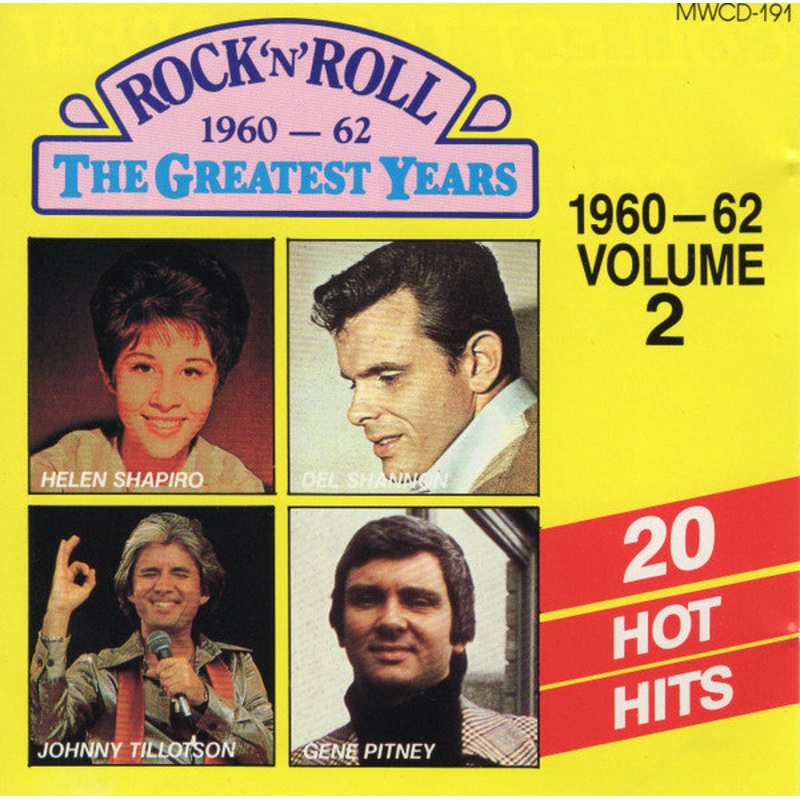 Various – Rock ‘N’ Roll The Greatest Years – 1960-62  Volume 2 (CD, Comp) (Very Good Plus (VG+))