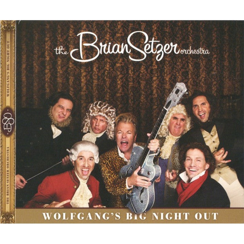 Brian Setzer Orchestra – Wolfgang’s Big Night Out (CD, Album, Dig) (Fair (F))