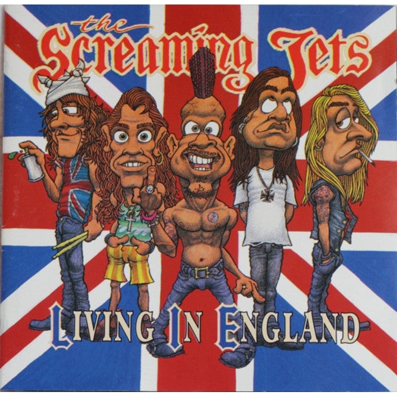 The Screaming Jets – Living In England (CD, EP) (Very Good Plus (VG+))