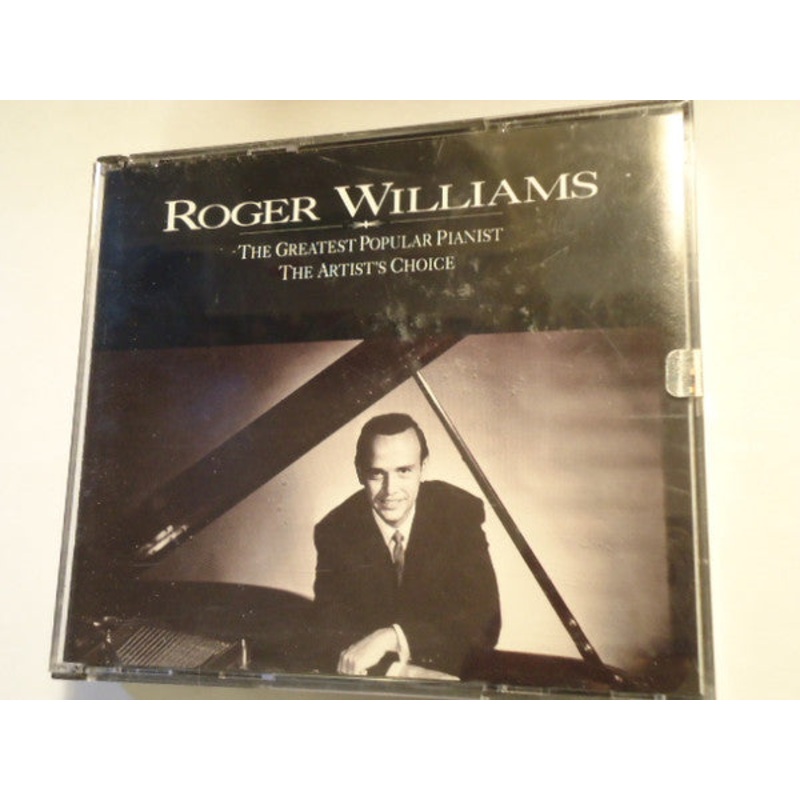 Roger Williams  – The Greatest Popular Pianist / The Artist’s Choice (2xCD, Comp) (Very Good Plus (VG+))