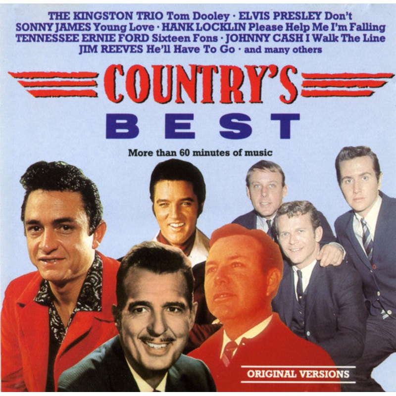 Various – Country’s Best (CD, Comp) (Very Good Plus (VG+))