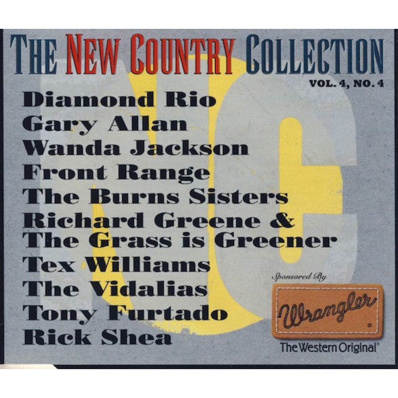 Various – The New Country Collection – Volume 4  Number 4 (CD, Comp) (Very Good Plus (VG+))