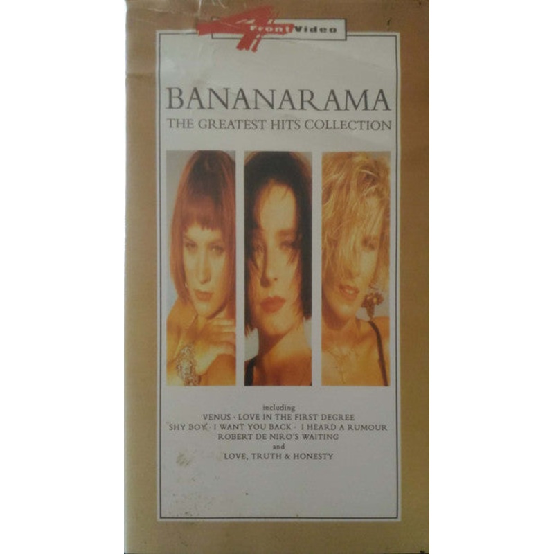 Bananarama – The Greatest Hits Collection (VHS, Comp, RE, PAL) (Very Good Plus (VG+))