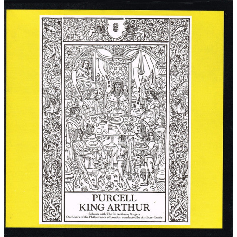 Henry Purcell / Soloists With The St. Anthony Singers / Orchestra Of The Philomusica Of London Conducted By Anthony Lewis  – King Arthur (2xLP, Album, Club + Box) (Very Good Plus (VG+))