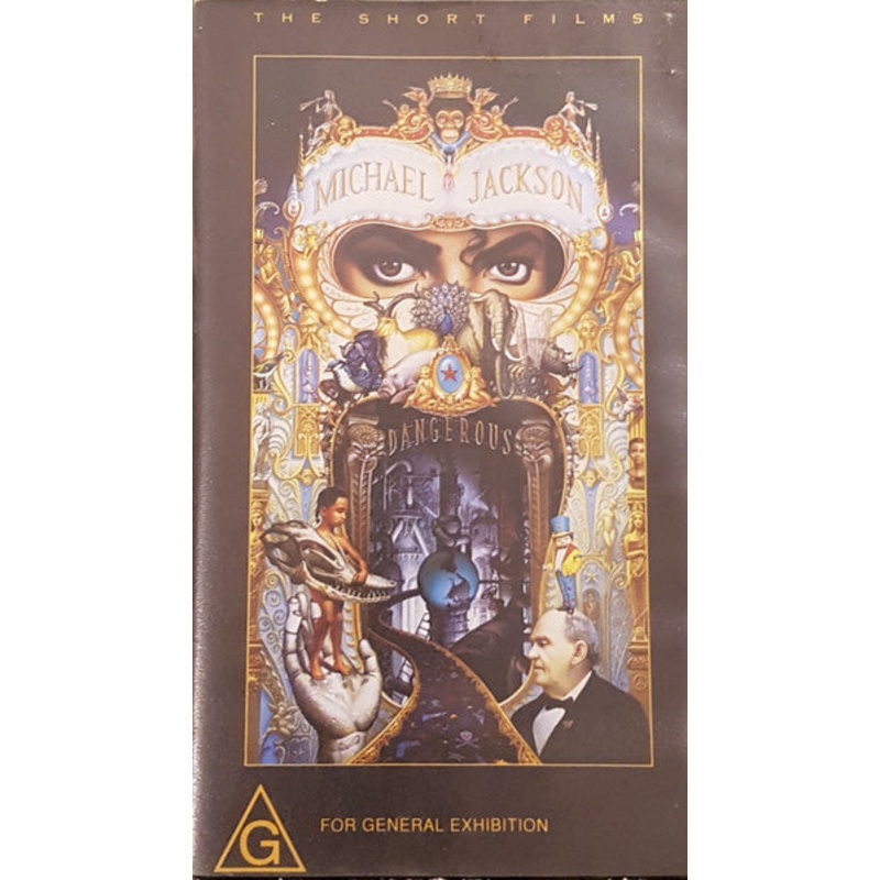 Michael Jackson – Dangerous (The Short Films) (VHS, Comp) (Very Good Plus (VG+))
