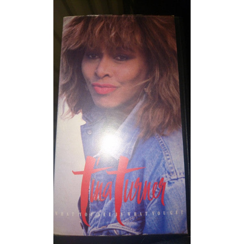 Tina Turner – What You See Is What You Get (VHS, EP, Comp, PAL) (Very Good Plus (VG+))