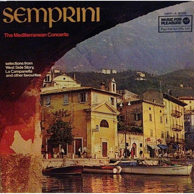 Alberto Semprini – The Mediterranean Concerto (LP) (Good Plus (G+))
