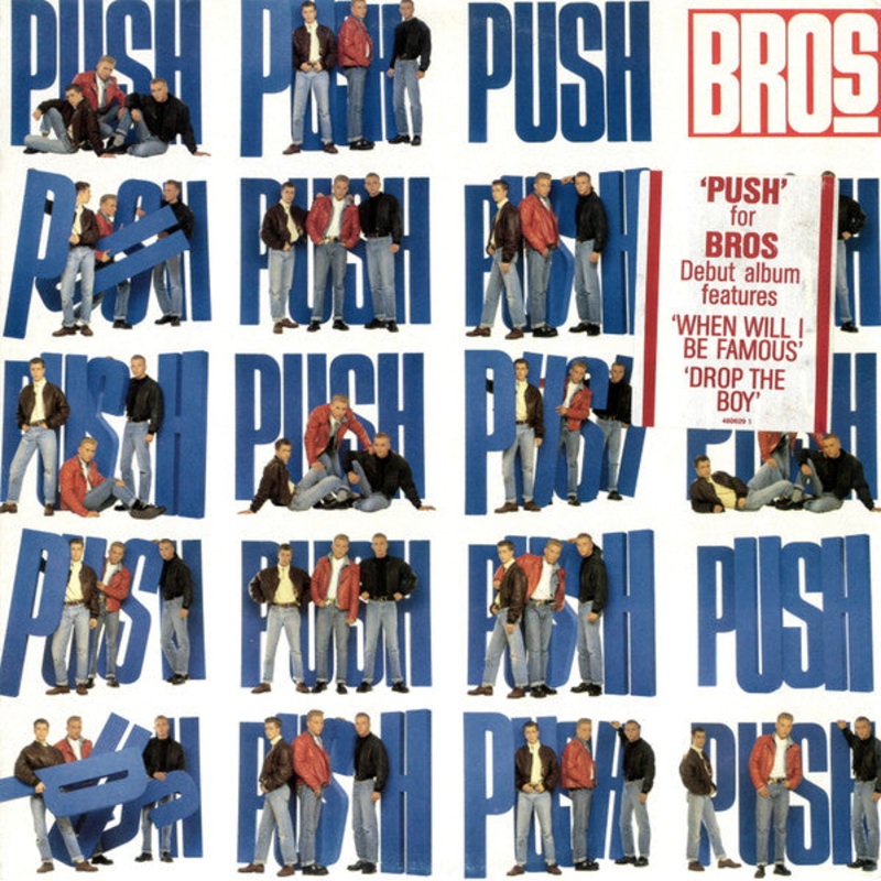 Bros – Push (LP, Album) (Good Plus (G+))